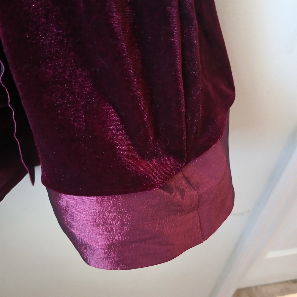 Rare Editions Girl's Holiday Dress With Sash And Cap Sleeves Size 6 - Picture 7 of 12